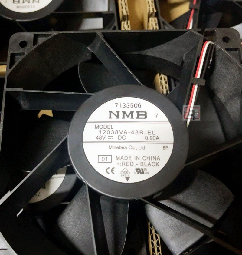 NMB 12038VA-48R-EL 48V 0.90A 3 wires Cooling Fan NMB 12038VA-48R-EL 48V 0.90A 3 wires Cooling Fan
